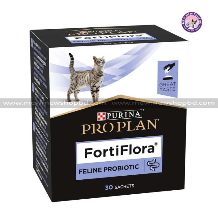 Purina Pro Plan FortiFlora Cat Feline Probiotic Sachet 30x1g(1Box) UK