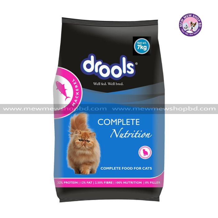 Drools Adult Dry Cat Food Mackerel 7 kg