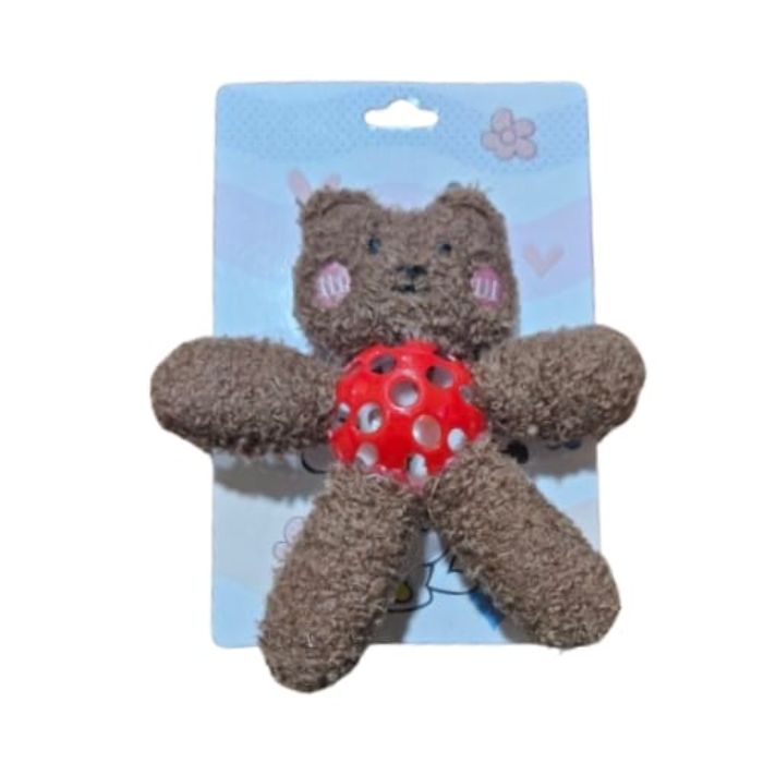 Cartoon Ringing Ball Toy for Pet Cat & Puppy