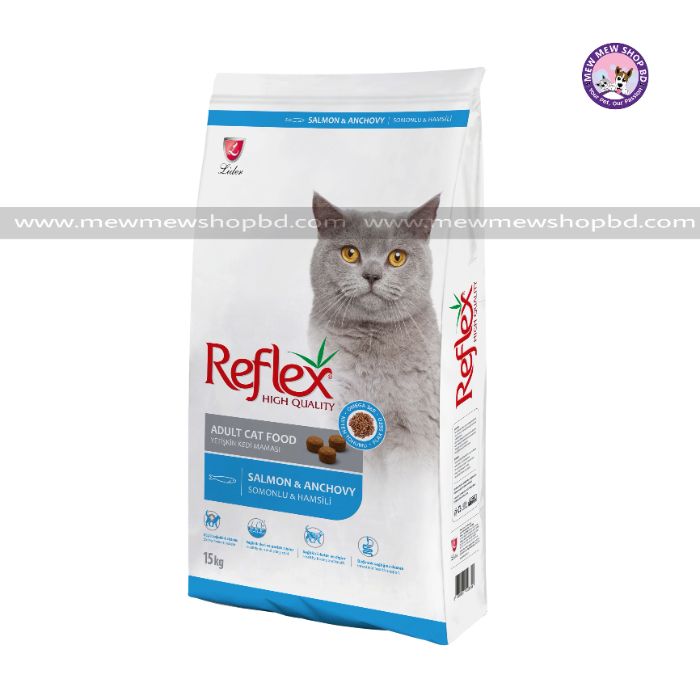 Reflex HiGH QUALITY Adult Cat Food with Salmon & Anchovy 15Kg