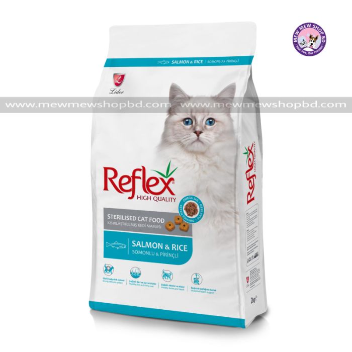 Reflex HiGH QUALITY Sterilised Cat Food with Salmon and Rice