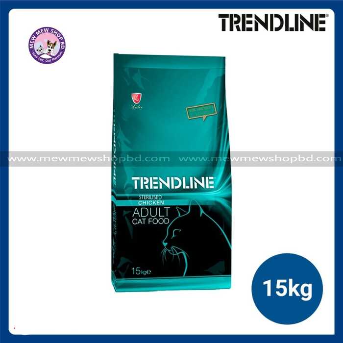 Trendline Adult Cat Food with Sterilised Chicken