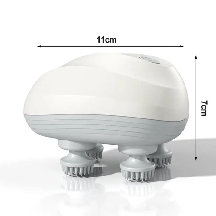 Electric Octopus Head Massager Mobility Aid and Soothing Relief for Older Cats and Dogs