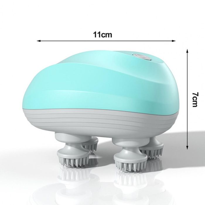 Electric Octopus Head Massager Mobility Aid and Soothing Relief for Older Cats and Dogs