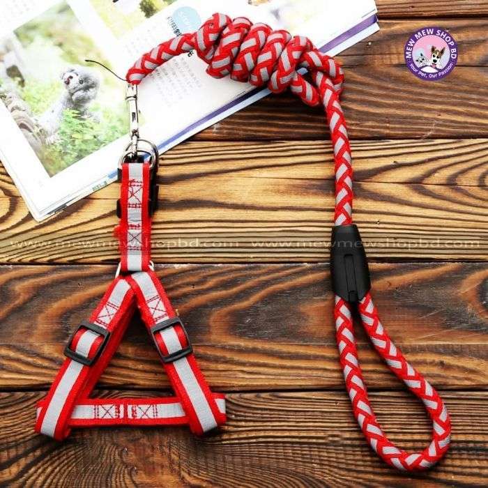 Reflective Harness Leash for Cats Dogs and Puppy