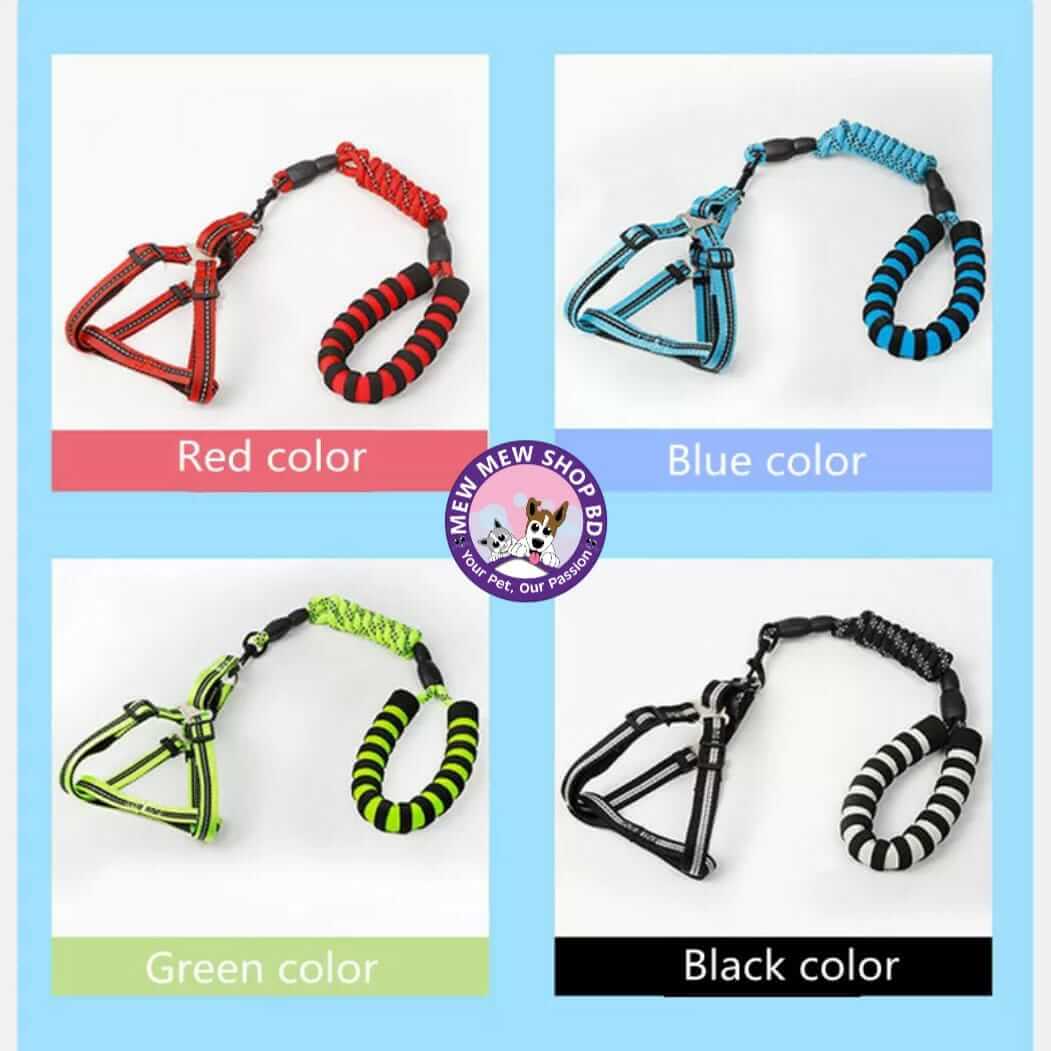 Reflective Harness Leash for Cats Dogs and Puppy