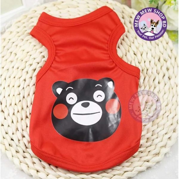 Cute Cat Tshirt Pet Cartoon Clothing Summer Dress / Shirt  ( No Exchange)