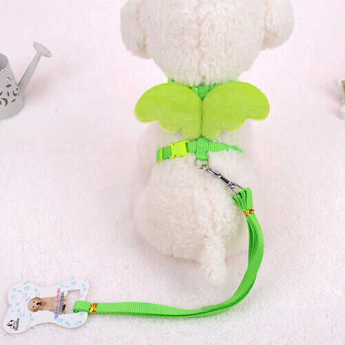Pet Harness Vest Angle Wing Adjustable Pet Butterfly Harness For Cats