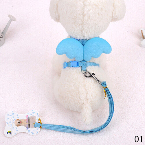 Pet Harness Vest Angle Wing Adjustable Pet Butterfly Harness For Cats