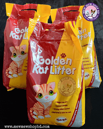Golden Clumping Cat Litter - (5kg)