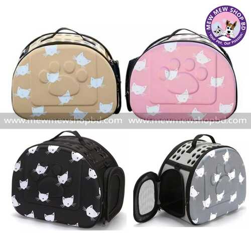 Printed Shoulder Bag for Pet Cat & Puppy Carrier Carry Bag