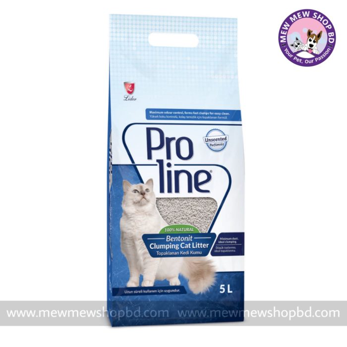 Proline Bentonit Clumping Cat Litter - 4 Flavour