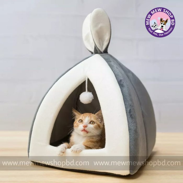 Comfortable Pet Cat House Rabbit Ear