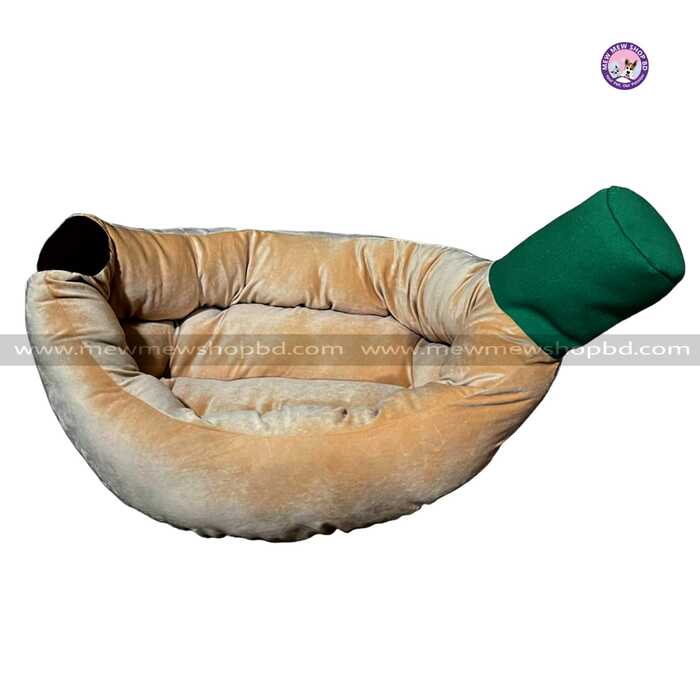 Banana Shape Bed For Cat & Dog