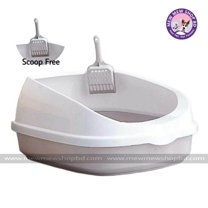 Semi-encloused Premium Litter Box