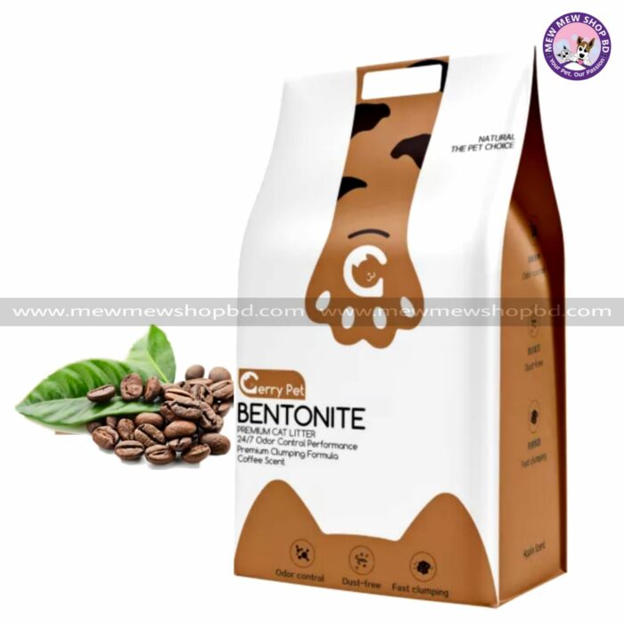 Gerry Pet Bentonite Cat Litter Coffee