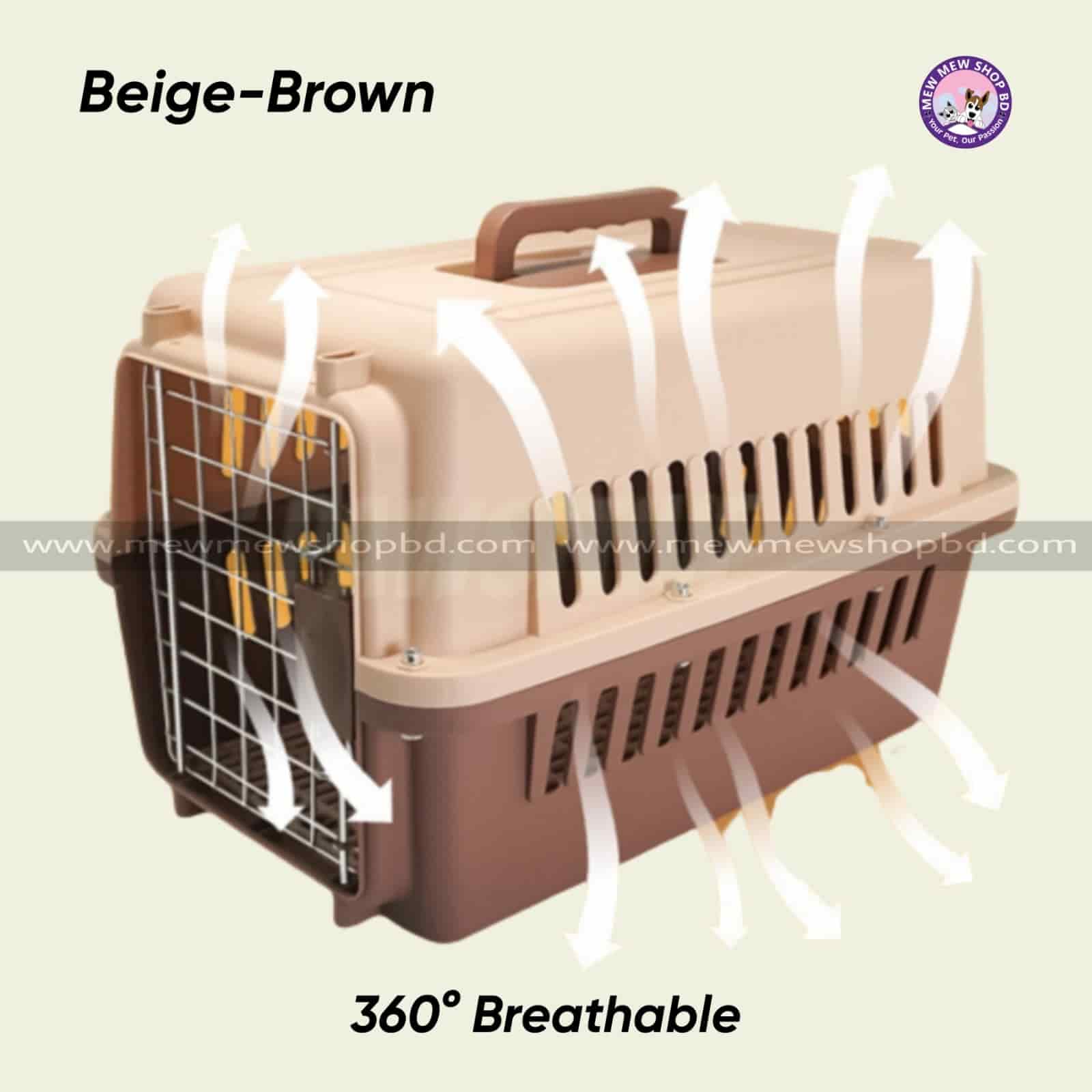Premium Travel Pet Carrier Box Large Size (Inside Dhaka Only)