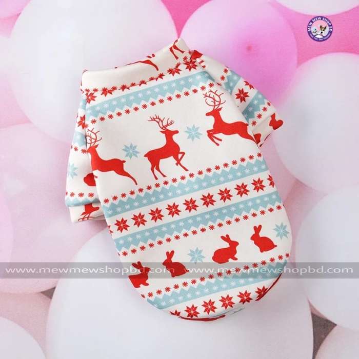 Full Sleeve Super Premium Pet Cat Dress / Sweater for Winter ( No Exchange )