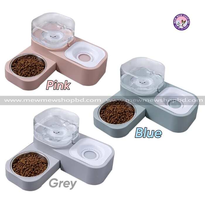180 Degree Rotatable Multiple Premium Food Bowl for Pet Cat