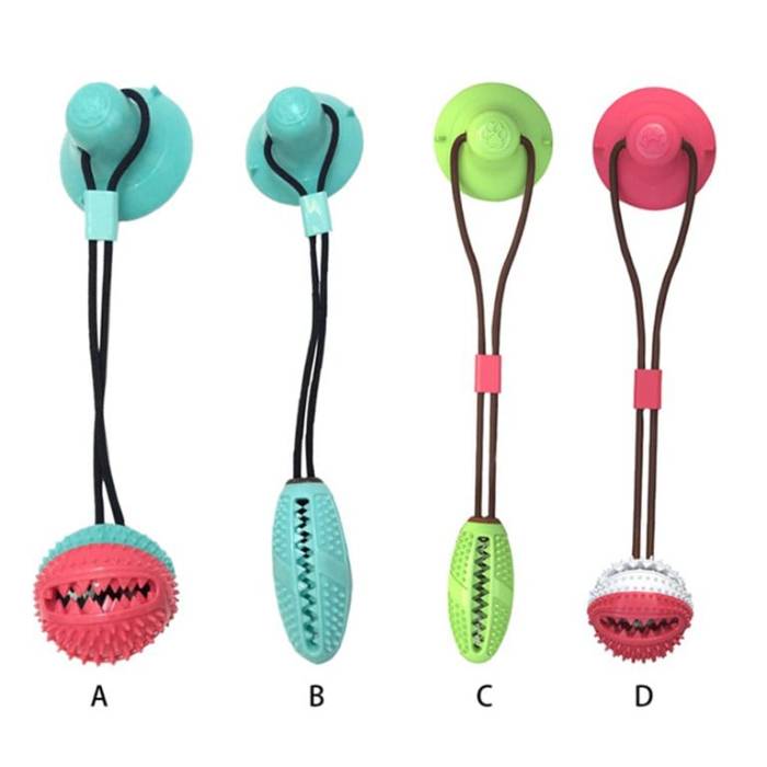 Maynos Pet Rubber Chew Molar Toy For Dog Teeth Cleaning