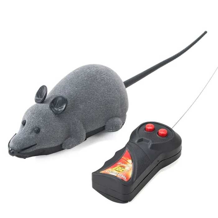 Wireless Remote Control Mouse Cat Toy Machine  for Pet Cat-(1pcs)