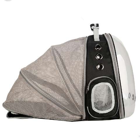 Expandable Pet Carrier Tent Backpack for Pet Cat & Bunny