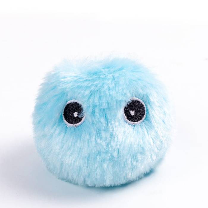 Smart Interactive Catnip Training Ball with Animal Chirping Sound