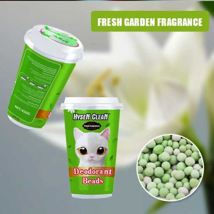 Hysen Clean Fresh Fragrance Cat Litter Deodorant Beads 450g