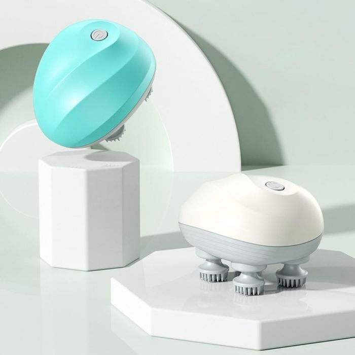 Electric Octopus Head Massager Mobility Aid and Soothing Relief for Older Cats and Dogs