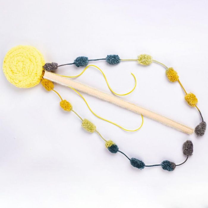 Wooden Stick Honey Lolipop Cat Teaser Toy