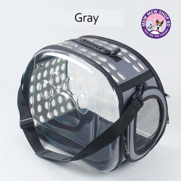 Transparent Pet Cat Carrier Travel Handbag Carry Bag