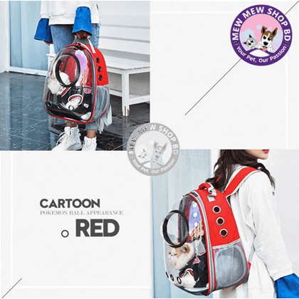 Astronaut Window Capsule Transparent Backpack