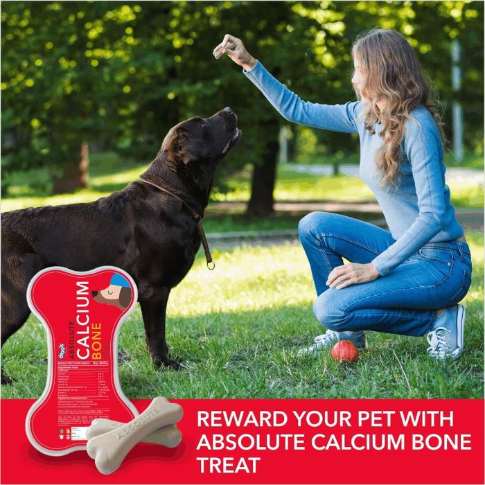Drools Absolute Calcium Bone(40 Pieces) Dog Treats(600 gm)