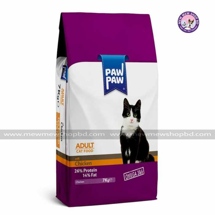 Paw paw Adult Cat Food with Chicken 7 kg