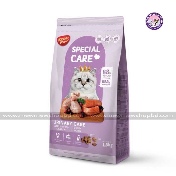 Kitchen Flavor Grain Free Special Care Urinary Care Complete Food for Adult Cat 1.5 kg