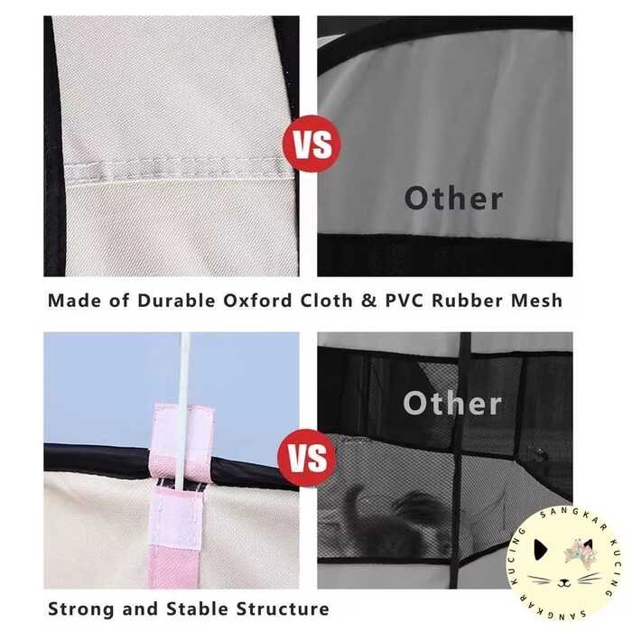 Round Shape Portable Pet Tent Folding Outdoor/Indoor Dog Cat House