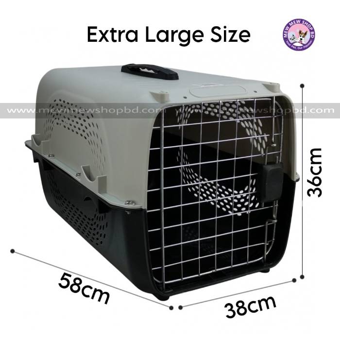 Pet Cat & Dog Travel Carrier Box Extra Large Size