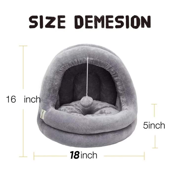 Premium Sofa Shape Comfortable & Washable Pet Cat Bed House