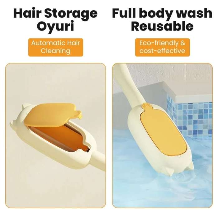 Two Way Push Pull Design Reusable Pet Fur Remover Brush