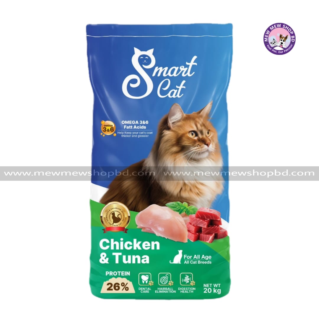 Smart Cat Chicken and Tuna for All Age 20kg