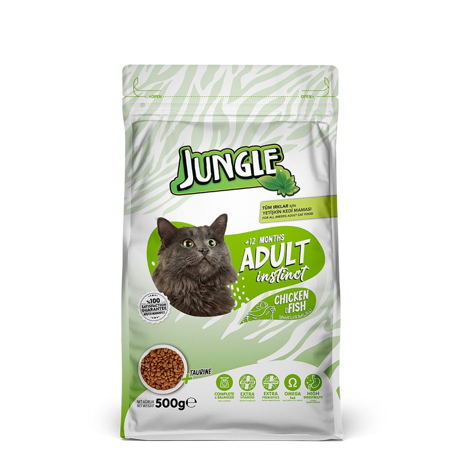 Jungle Adult Catfood Chicken & Fish (1 Year+)