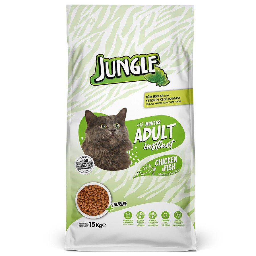 Jungle Adult Catfood Chicken & Fish (1 Year+)