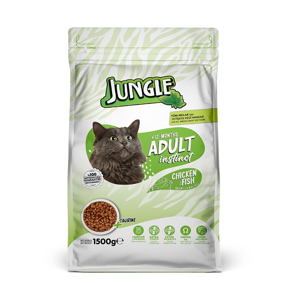 Jungle Adult Catfood Chicken & Fish (1 Year+)