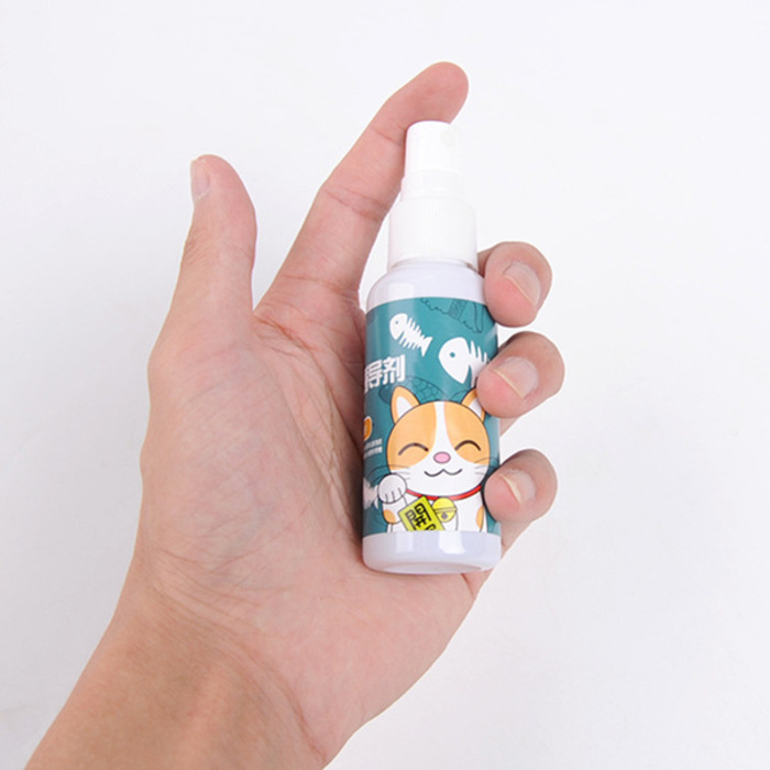 50ml Cats Catnip Spray Catnip Inducer Spray Natural Safe Healthy Cat Mint Pet Training Tool For Indoor Cats