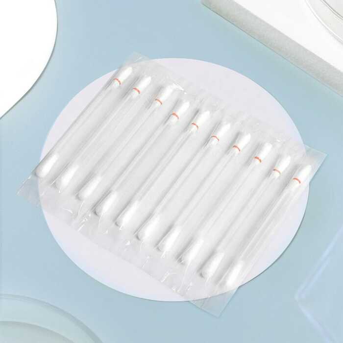 Kaiyan 50pcs Box pet ear cleaning special pet cotton swab to clean ear mites, cotton swab to pick ears mites from cats and dogs