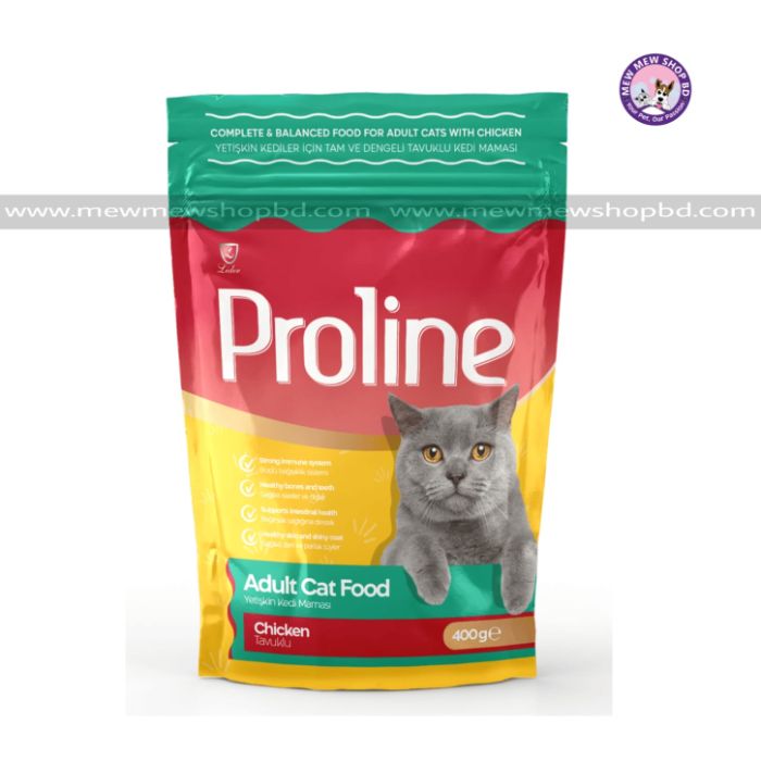 Proline Adult Cat Food Chicken Tavuklu
