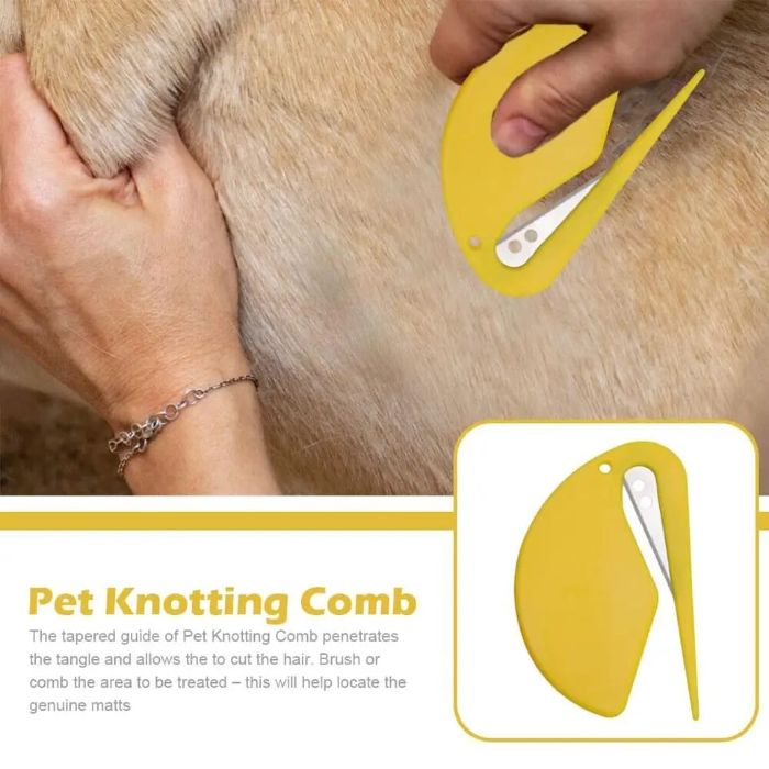 Pet Cat Hair Knotting  Knife Cat Comb Artifact Cat & Dog Hair Shaving