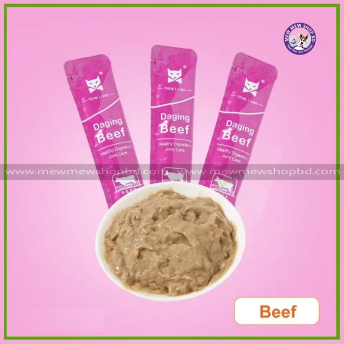 Nine Lives Cat Creamy Treat Sticks 15g (1pc)