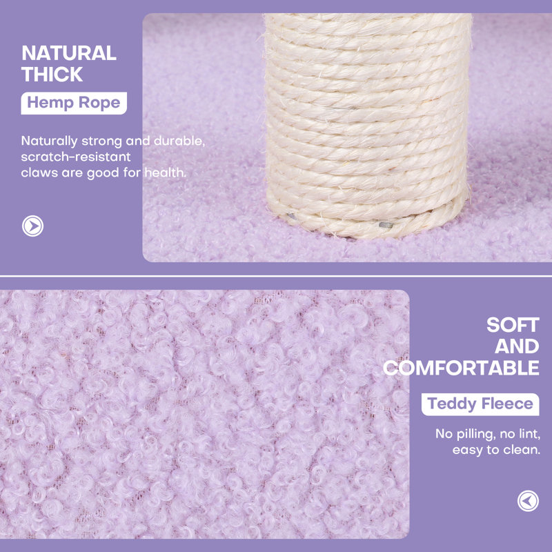 Moon Shape Multifunctional Cat Climbing Tower Tree for Scratching