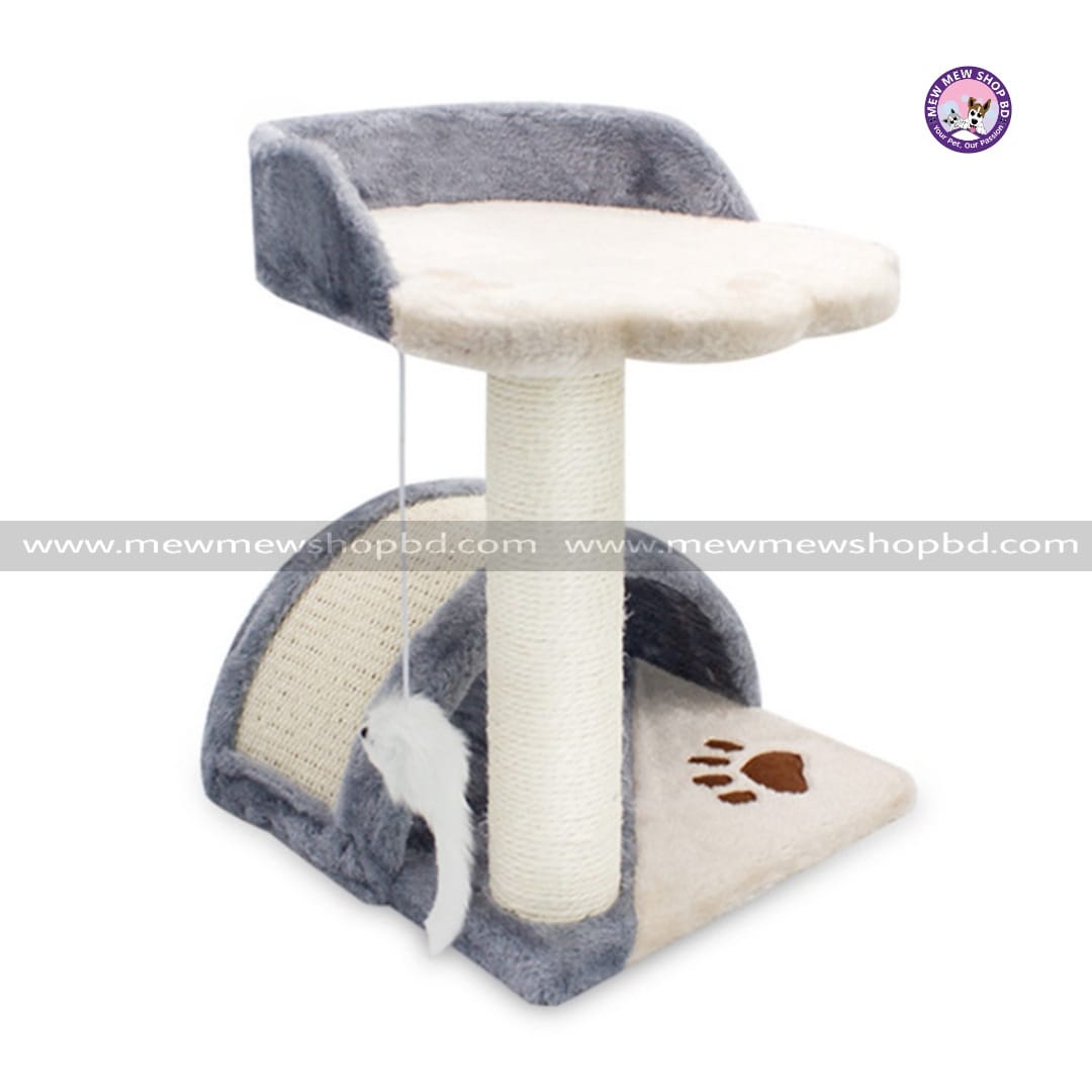 Cat Stand of Sisal Arch Bridge Cat Tree-(1Pcs)